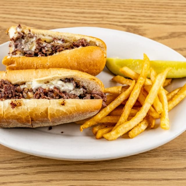 Rib-Eye Cheese Steak.